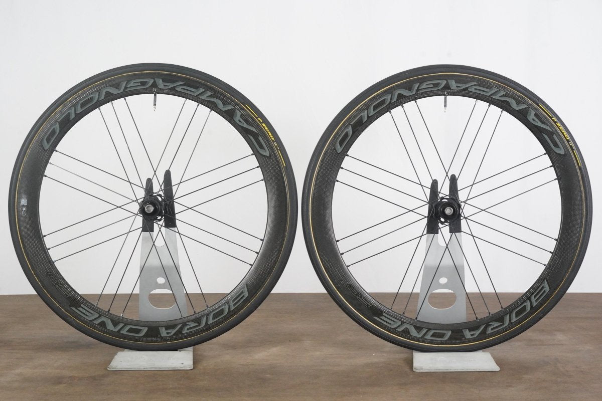 Campagnolo Bora One 50 Carbon Tubular Disc Brake Wheelset Campagnolo 11 Speed