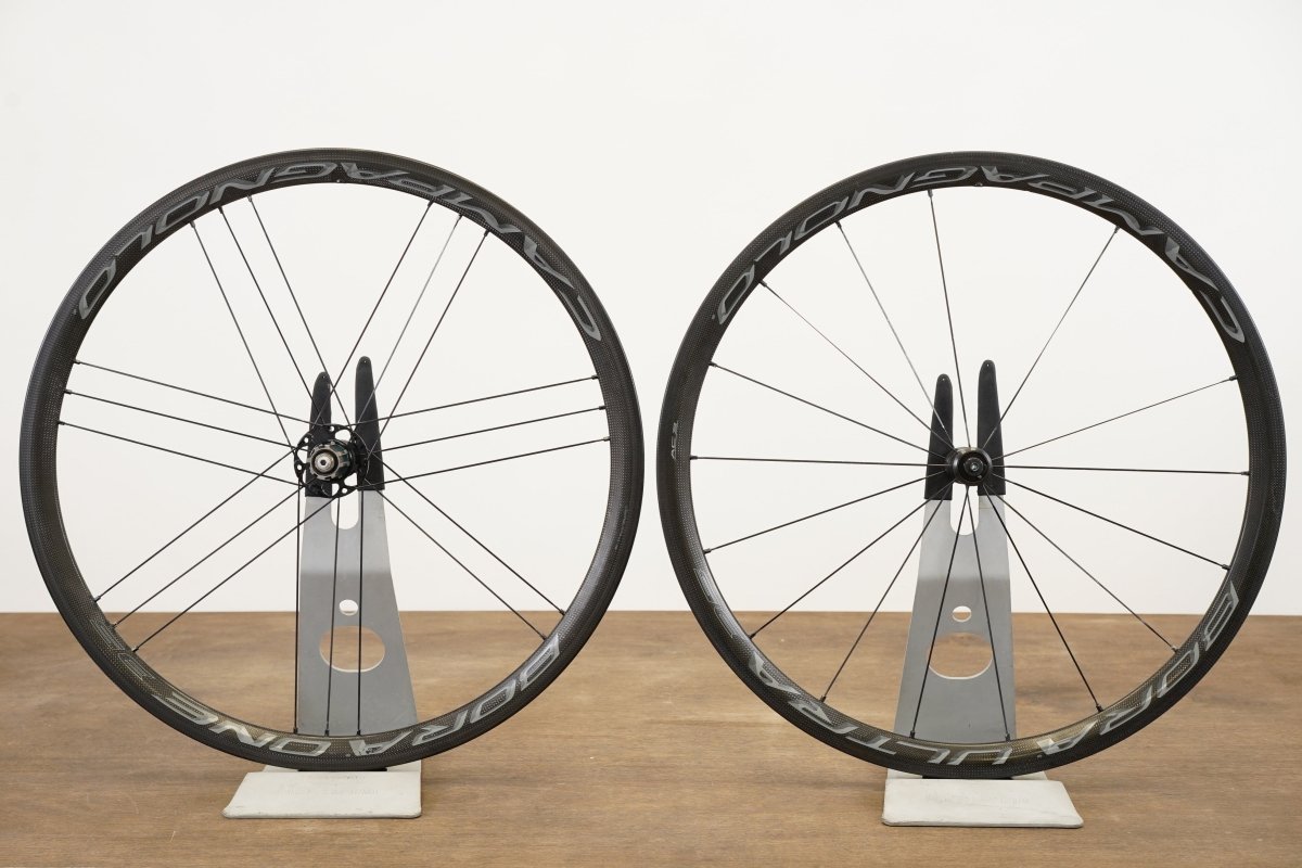 Campagnolo Bora Ultra 35 Carbon Clincher Rim Brake Wheelset 11 Speed *Needs Service*