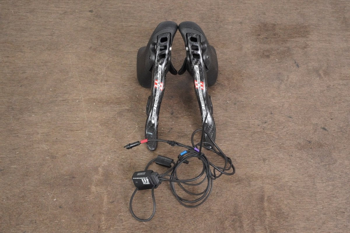 Campagnolo Super Record EPS 11 Speed Electronic Rim Brake Shifters + V2 Interface