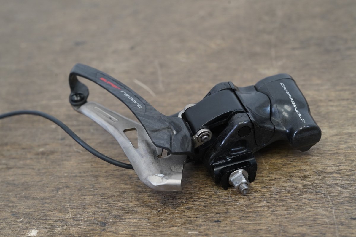 Campagnolo Super Record EPS V4 12 Speed Electronic Braze-On Front Derailleur