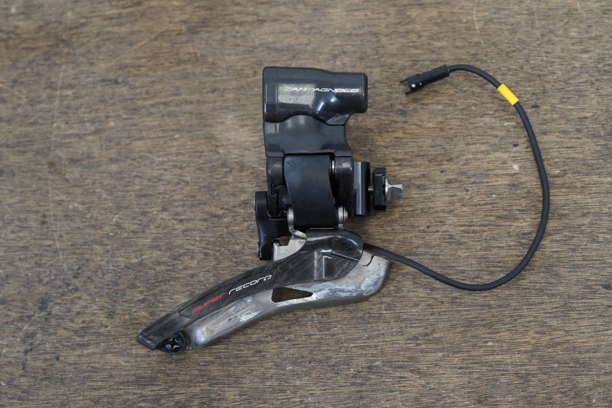 Campagnolo Super Record EPS V4 12 Speed Electronic Braze-On Front Derailleur