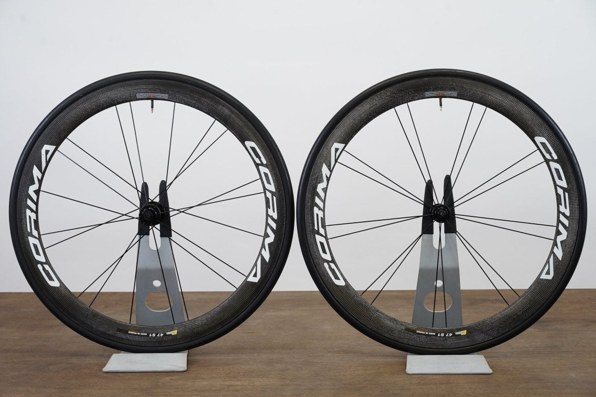 Corima 47 S18 Carbon Tubular Rim Brake Wheelset Shimano/SRAM 11 Speed