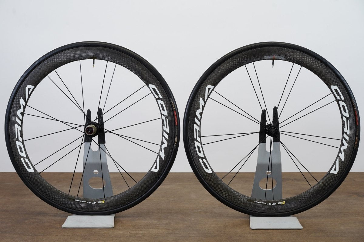 Corima 47 S18 Carbon Tubular Rim Brake Wheelset Shimano/SRAM 11 Speed