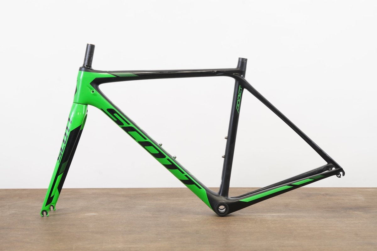 *Damaged* 52cm Scott Addict RC Carbon Rim Brake Road Frameset
