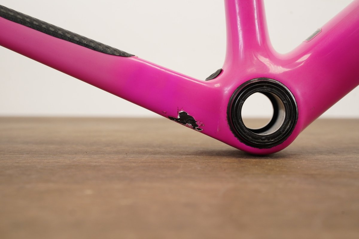 *Damaged* 54cm Specialized S-WORKS Tarmac SL6 Acid Pink Carbon Rim Frameset