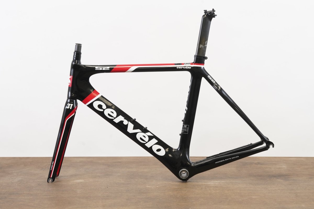 *Damaged* 56cm Cervelo S2 Carbon Aero Rim Brake Road Frameset