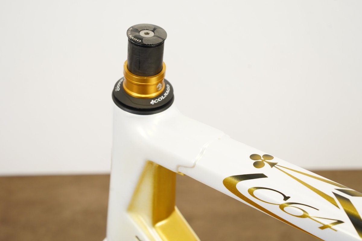 *Damaged* 56s Colnago C64 Art Decor Carbon Disc Brake Road Frameset