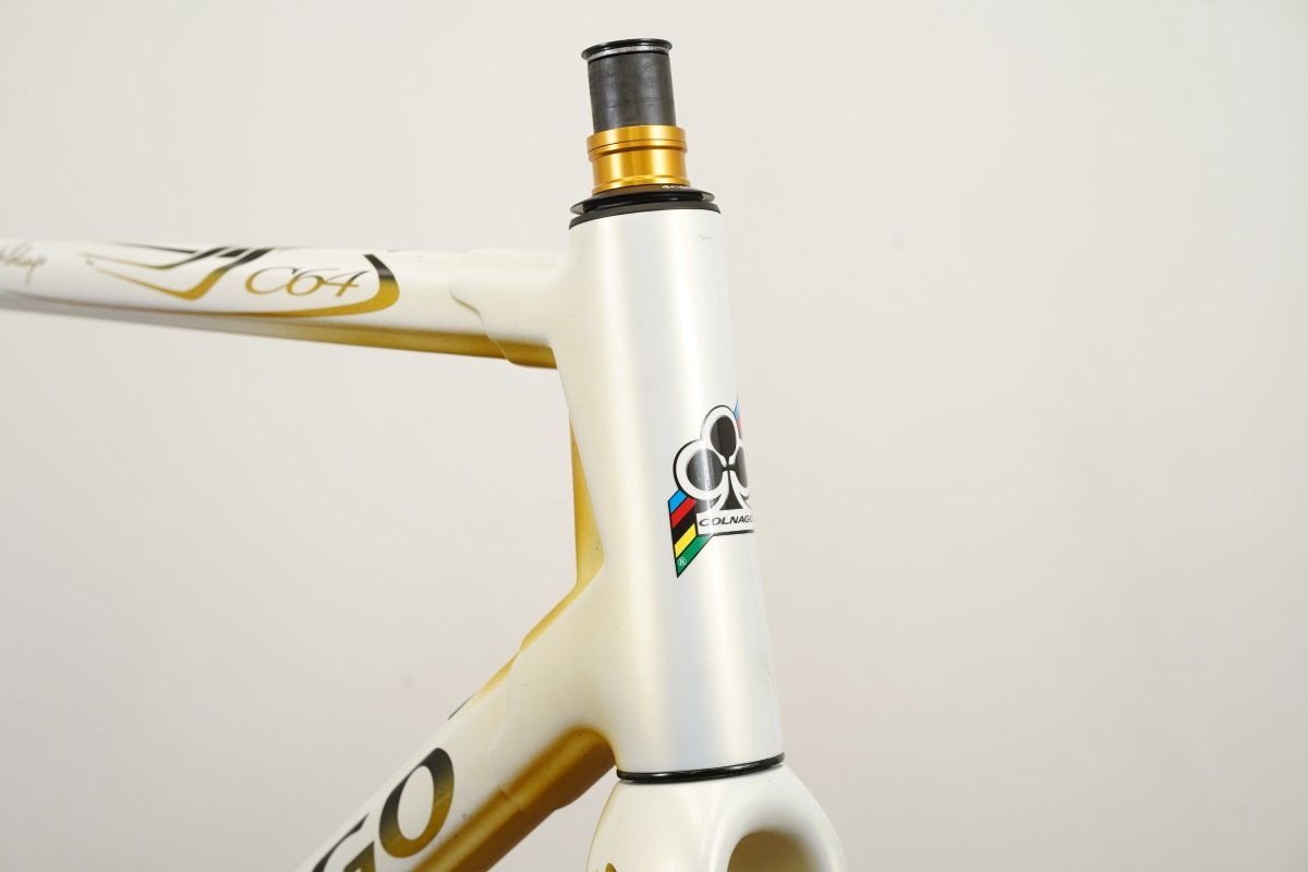 *Damaged* 56s Colnago C64 Art Decor Carbon Disc Brake Road Frameset