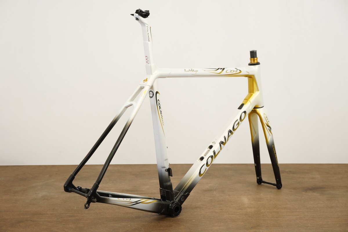 *Damaged* 56s Colnago C64 Art Decor Carbon Disc Brake Road Frameset