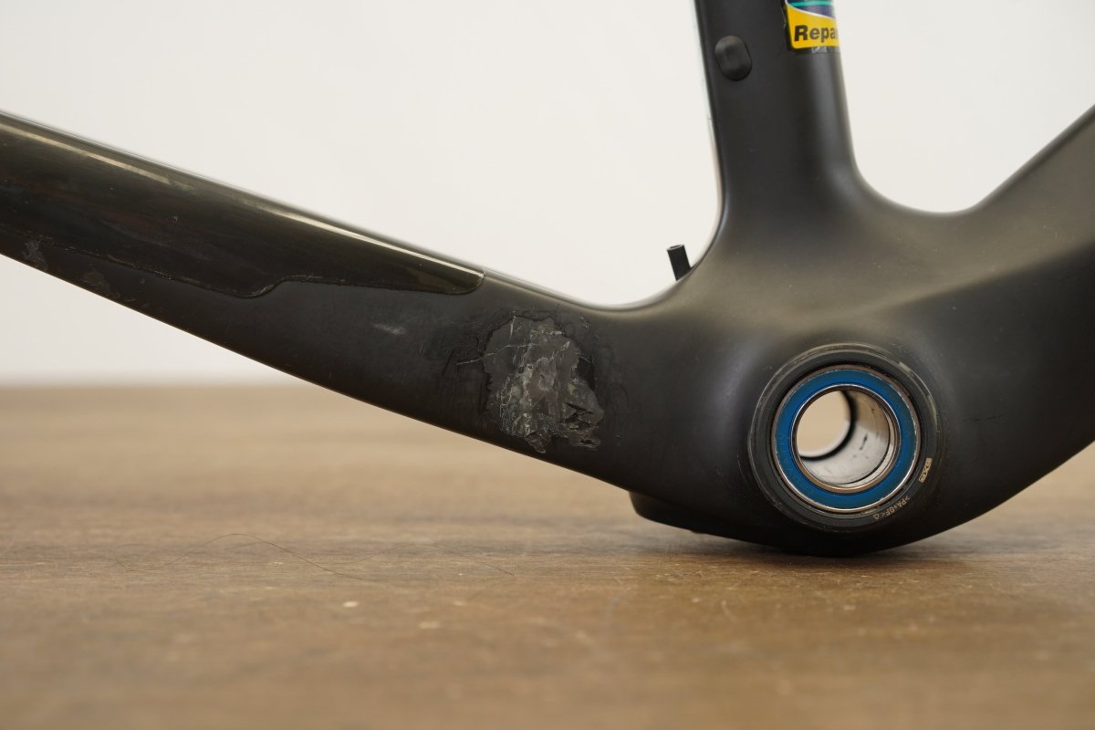 *Damaged* 59cm Bianchi Oltre XR4 CV Carbon Aero Rim Brake Road Frameset