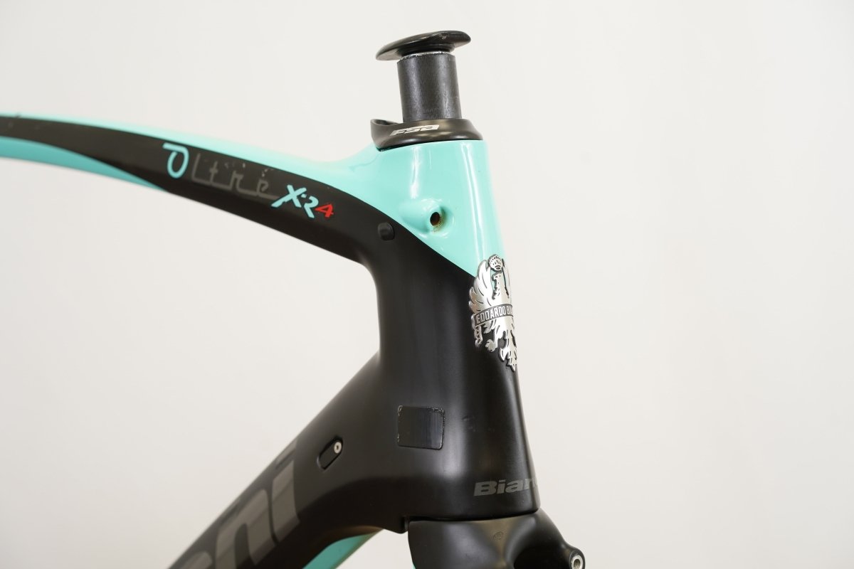 *Damaged* 59cm Bianchi Oltre XR4 CV Carbon Aero Rim Brake Road Frameset