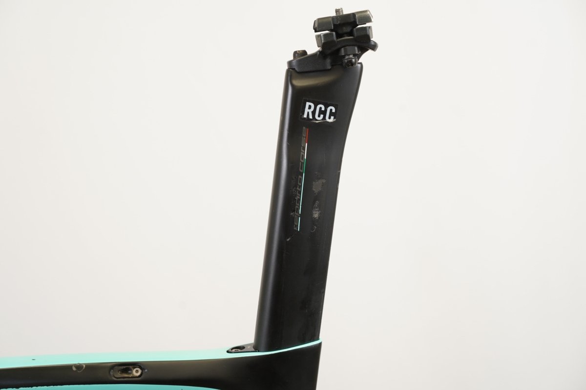 *Damaged* 59cm Bianchi Oltre XR4 CV Carbon Aero Rim Brake Road Frameset