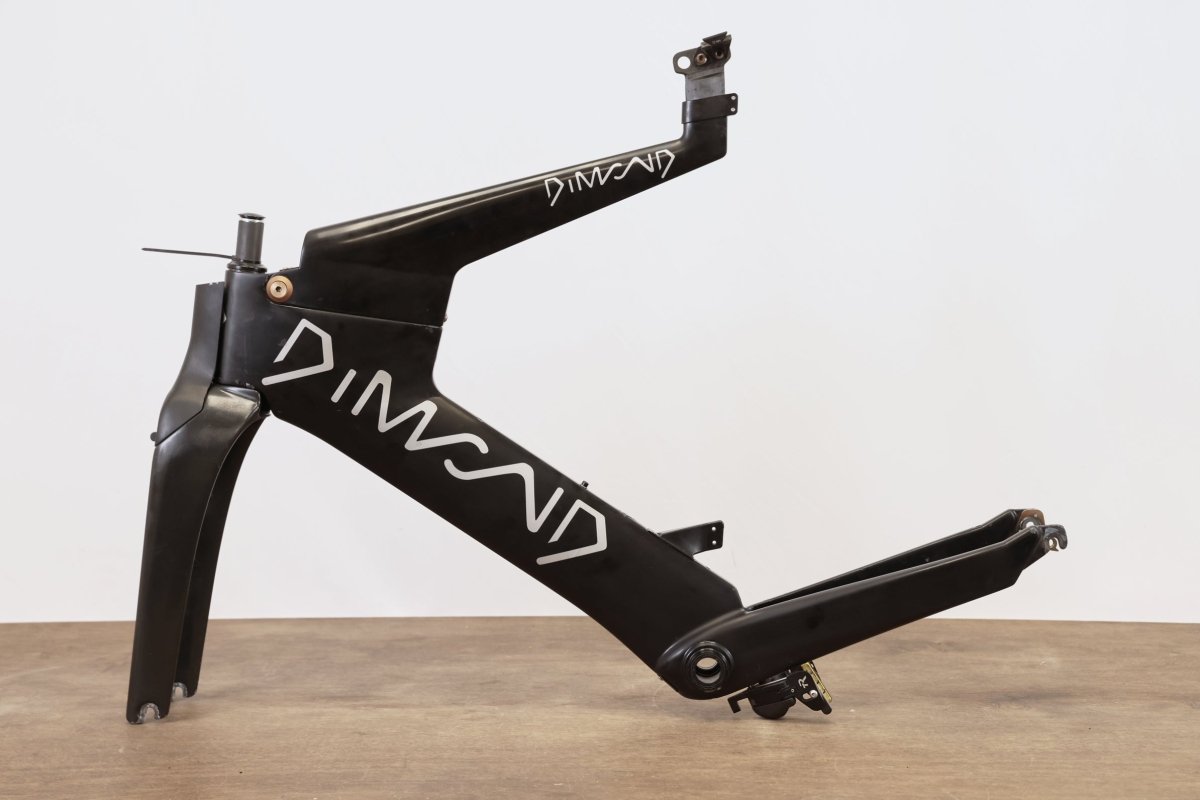 *Damaged* M (Medium) Dimond Brilliant Carbon Aero TT Triathlon Rim Brake Frameset