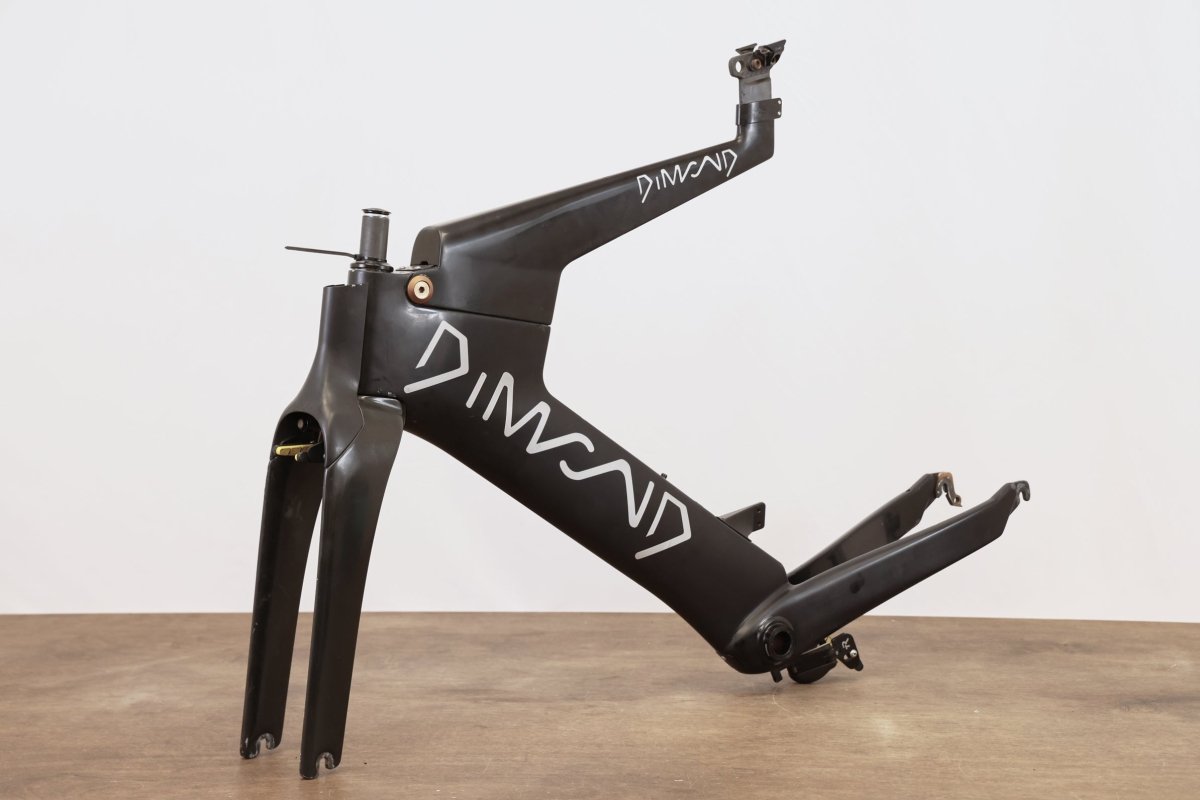 *Damaged* M (Medium) Dimond Brilliant Carbon Aero TT Triathlon Rim Brake Frameset
