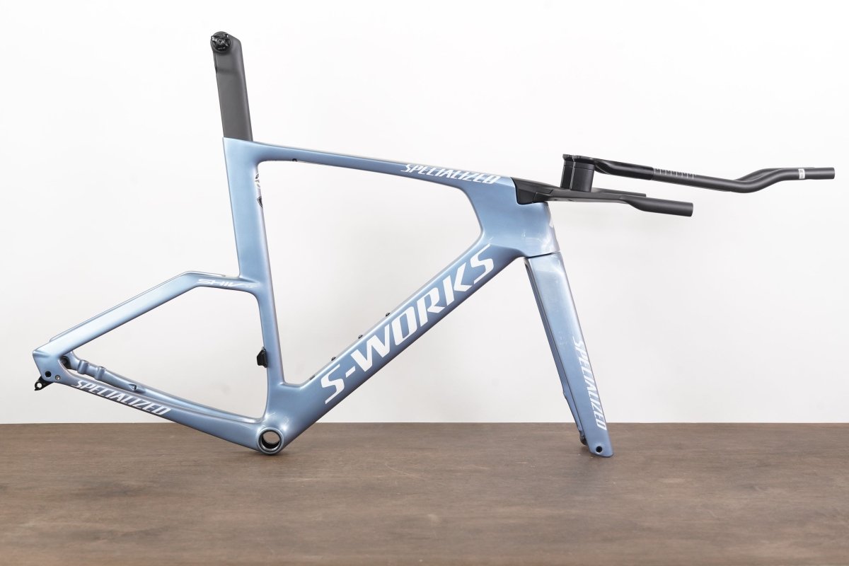 DEMO 2025 M Specialized S-WORKS SHIV Carbon Disc TT Triathlon Frameset + Cockpit