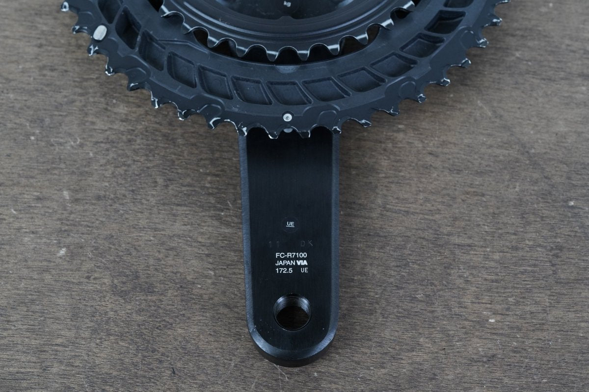 DS 172.5mm 50/34T Shimano 105 FC-R7100 12 Speed Road Crank Arm 7100 569g