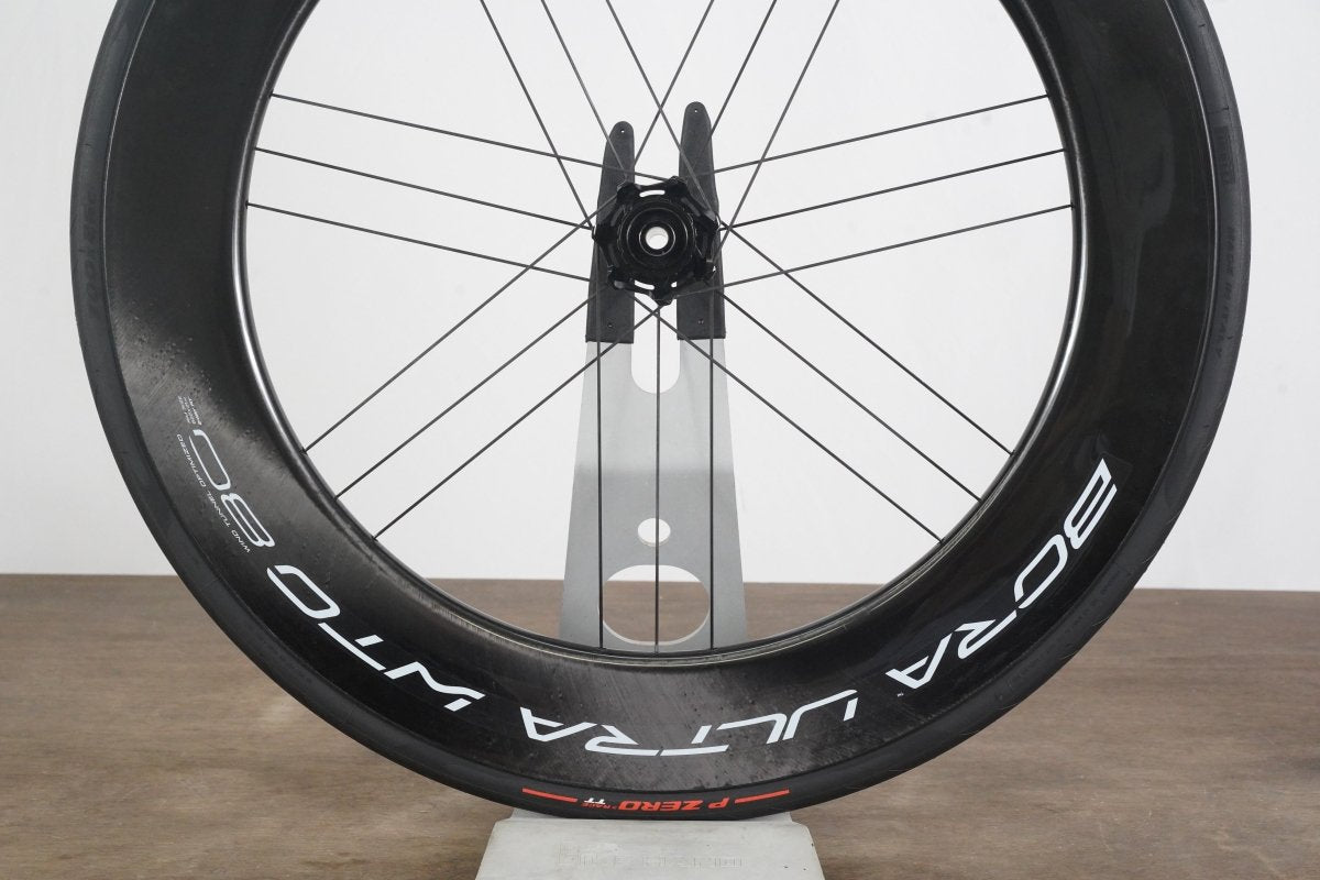 FRONT Campagnolo Bora Ultra WTO 80 Carbon Tubeless Clincher Disc Brake Wheel