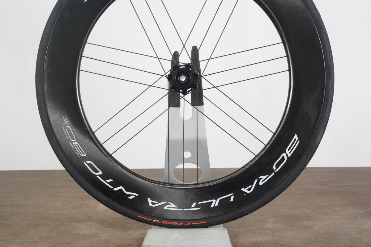 FRONT Campagnolo Bora Ultra WTO 80 Carbon Tubeless Clincher Disc Brake Wheel