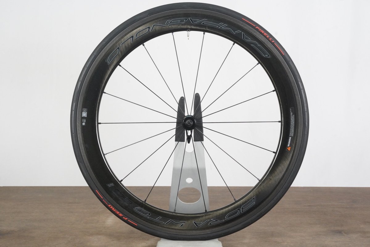 FRONT Campagnolo Bora WTO 60 Carbon Tubeless Clincher Rim Brake Wheel