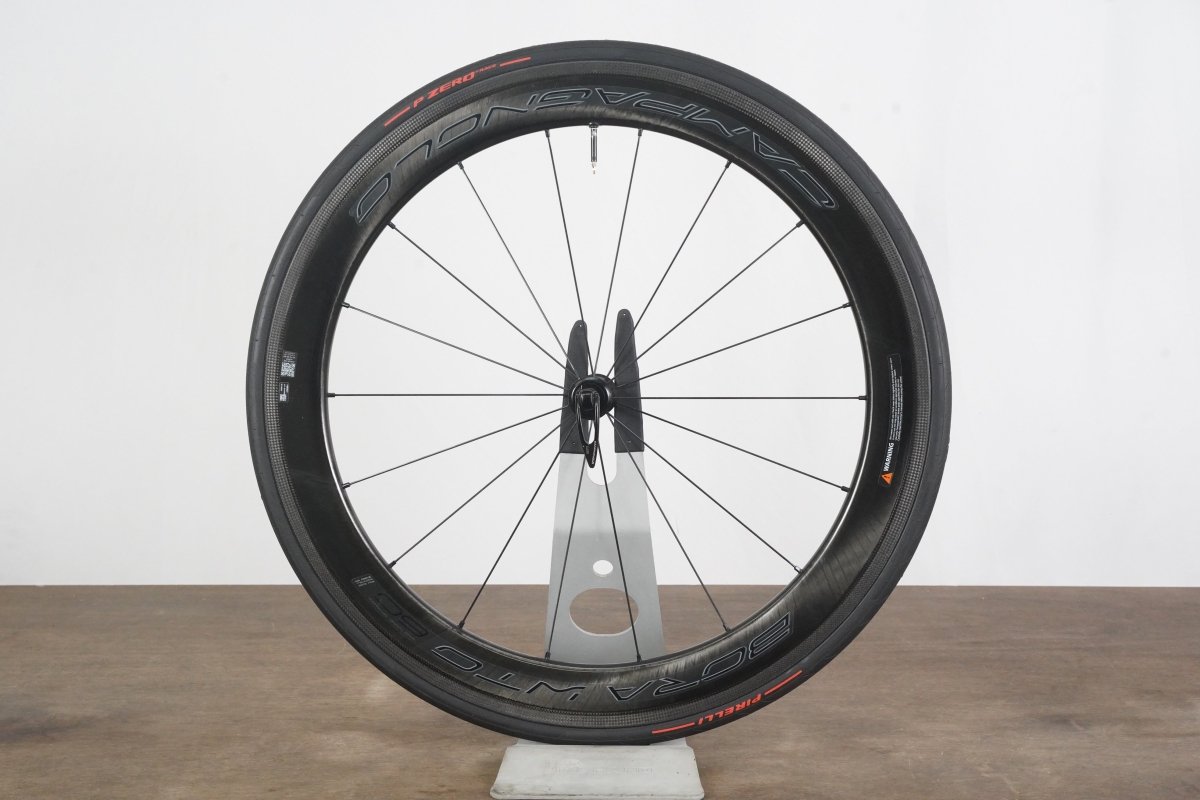 FRONT Campagnolo Bora WTO 60 Carbon Tubeless Clincher Rim Brake Wheel