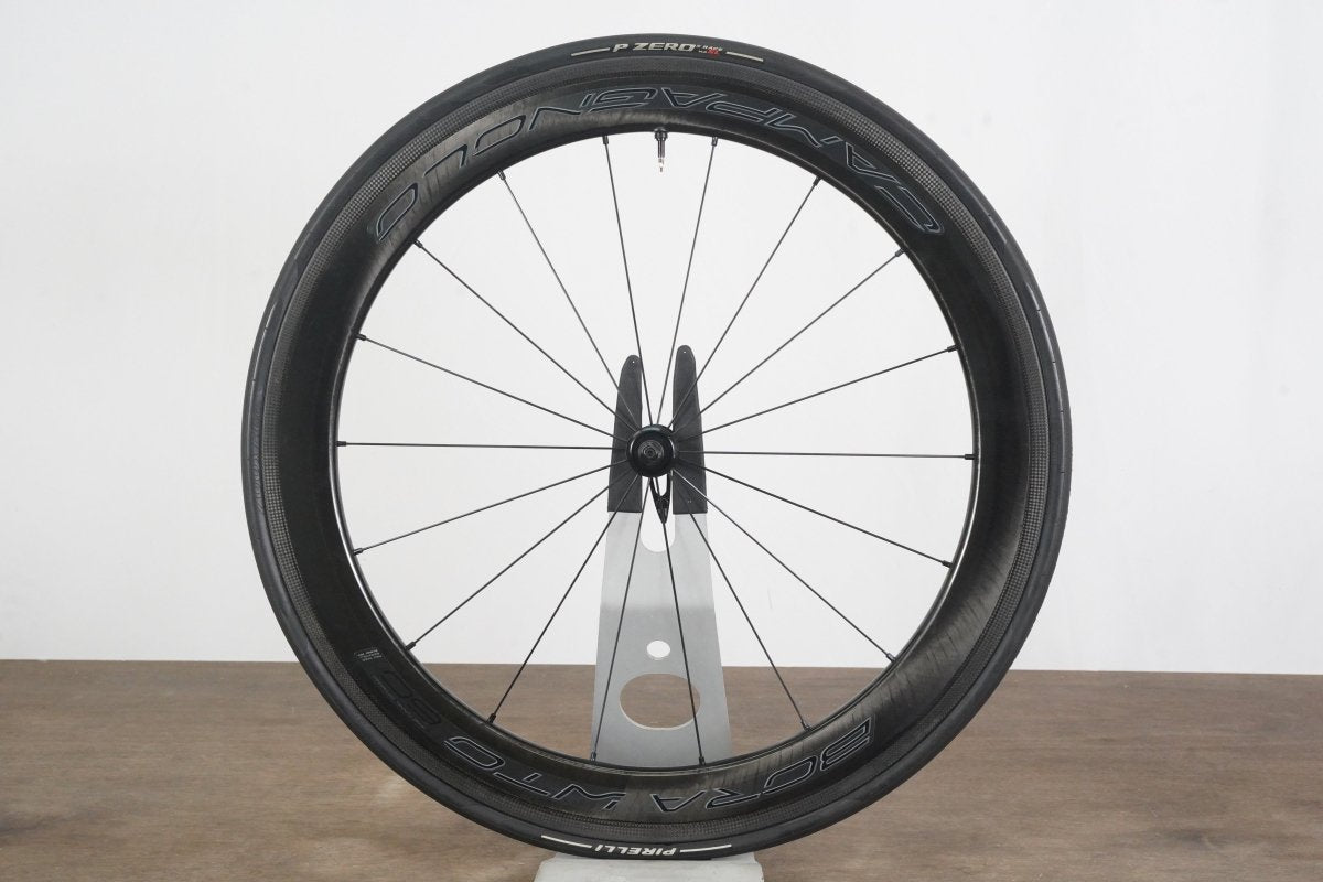 FRONT Campagnolo Bora WTO 60 Carbon Tubeless Clincher Rim Brake Wheel