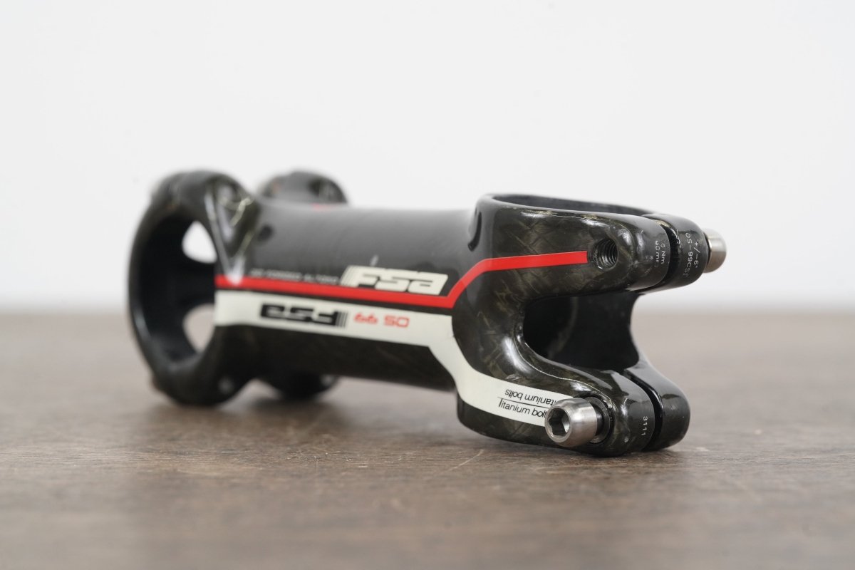 FSA OS-99 CSI 90mm ±6 Degree Carbon Alloy Road Stem 121g 1 1/8" 31.8mm