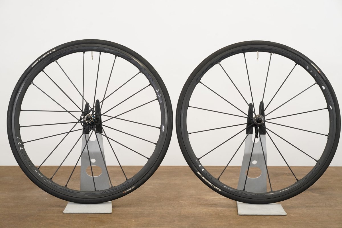 Fulcrum Racing Zero Nite Alloy Clincher Rim Brake Wheelset Campagnolo 11 Speed