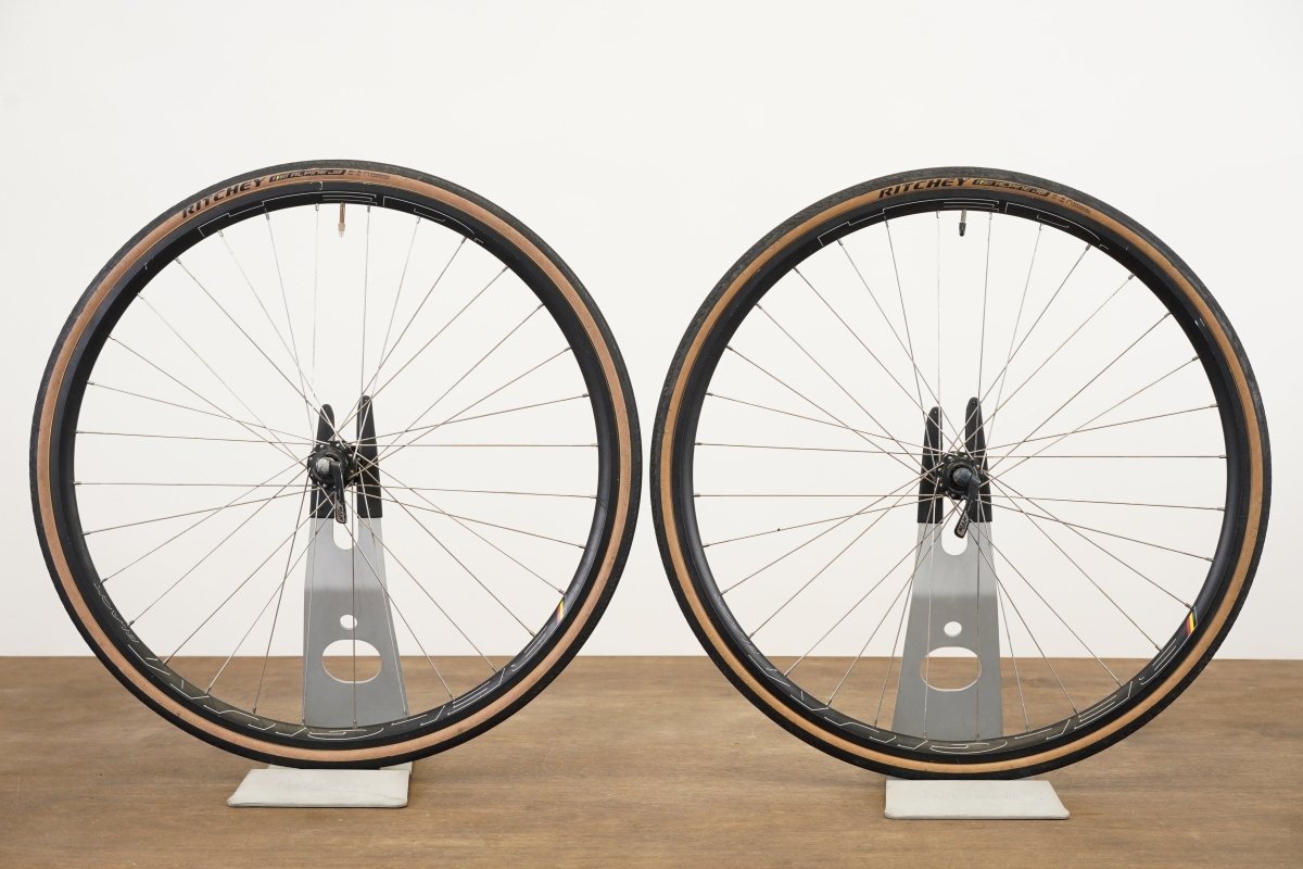 HED Belgium Black DT Swiss 350 Alloy Clincher Disc Brake Wheelset 11 Speed