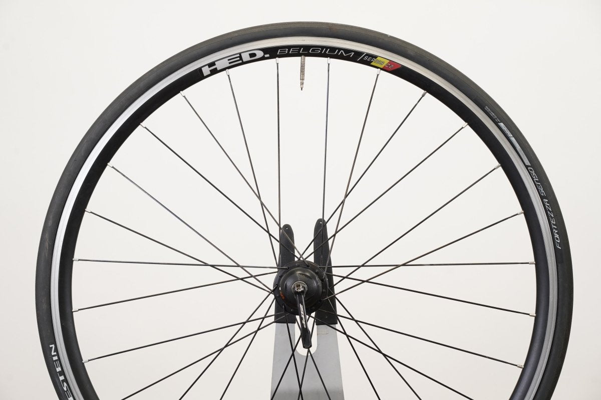 HED Belgium Series C2 PowerTap DT Swiss Alloy Clincher Rim Brake Wheelset 11 Speed