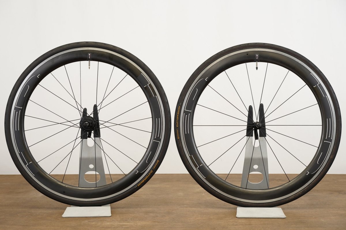 HED Jet 5 SCT Carbon Clincher Rim Brake Road Wheelset Campagnolo 11 Speed