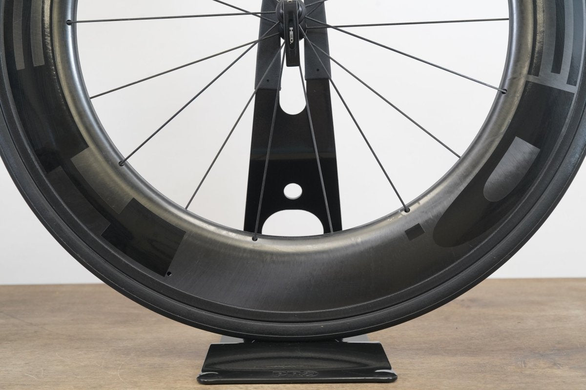 HED Jet RC9 Black Carbon Tubeless Clincher Rim Brake Wheelset 11 Speed