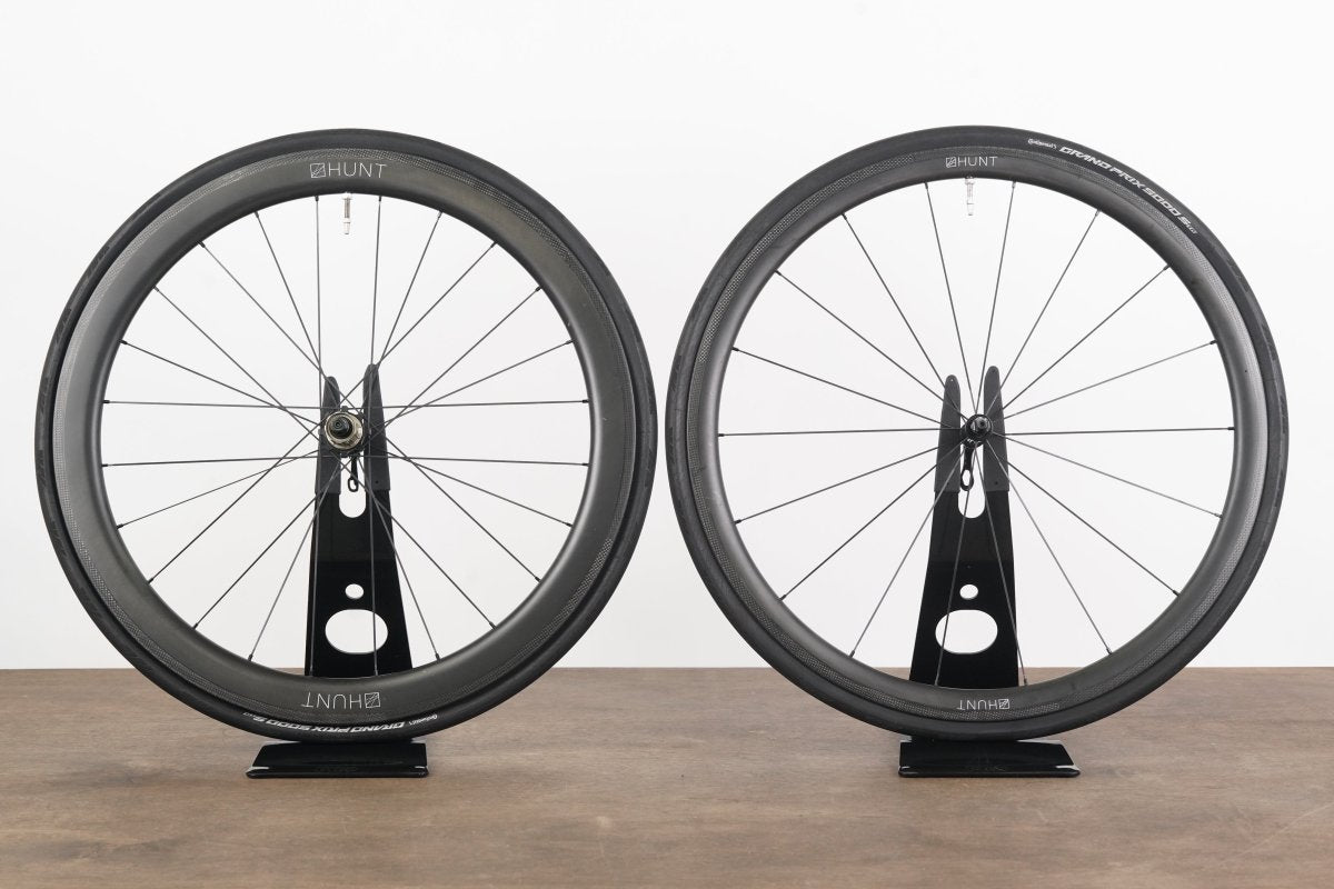 Hunt 36/50 Carbon Tubeless Clincher Rim Brake Wheelset Shimano/SRAM 11 Speed