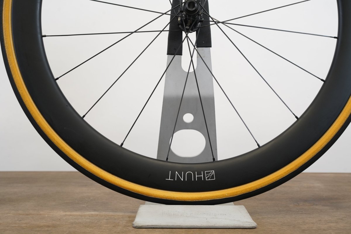 Hunt 50 Carbon Tubeless Clincher Disc Brake Wheelset SRAM XDR 12 Speed
