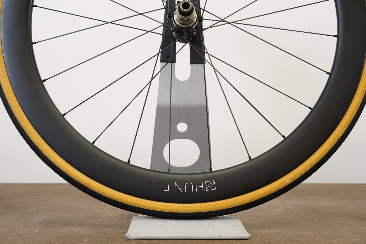 Hunt 50 Carbon Tubeless Clincher Disc Brake Wheelset SRAM XDR 12 Speed