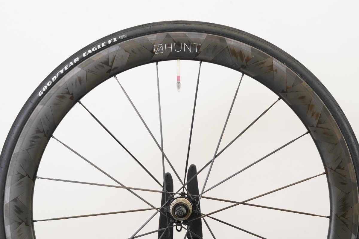Hunt 50 CeramicSpeed Tubeless Clincher Rim Brake Wheelset Shimano/SRAM 11 Speed