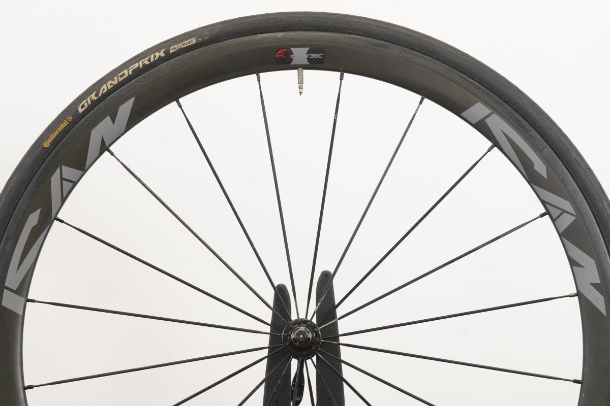 ICAN 38 Carbon Rim Brake Wheelset Shimano/SRAM 11 Speed
