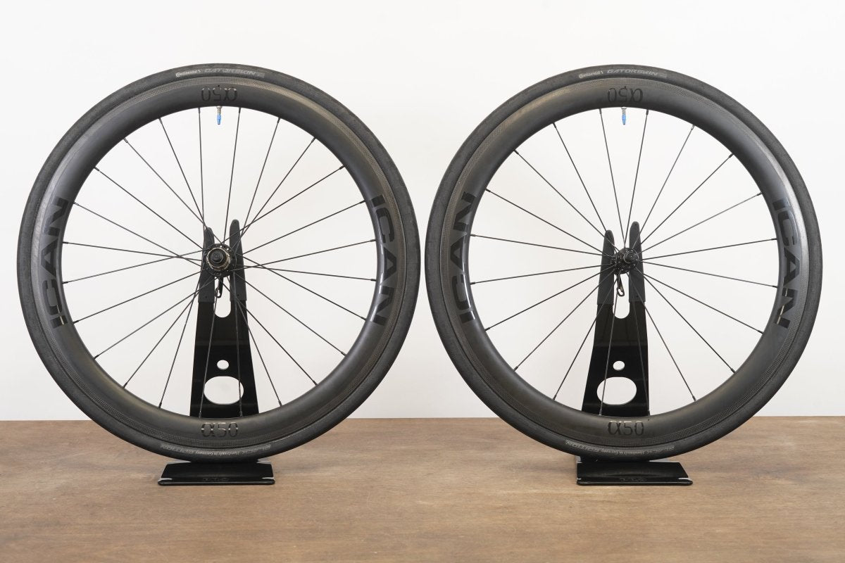 ICAN Aero A50 Novatec Carbon Rim Brake Wheelset Shimano/SRAM 11 Speed