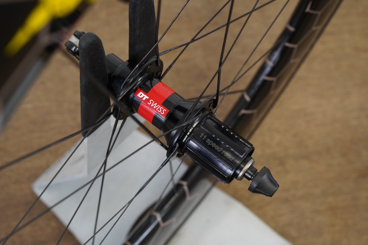 Knight DT Swiss 240 Carbon Clincher Rim Brake Wheelset Shimano/SRAM 11 Speed