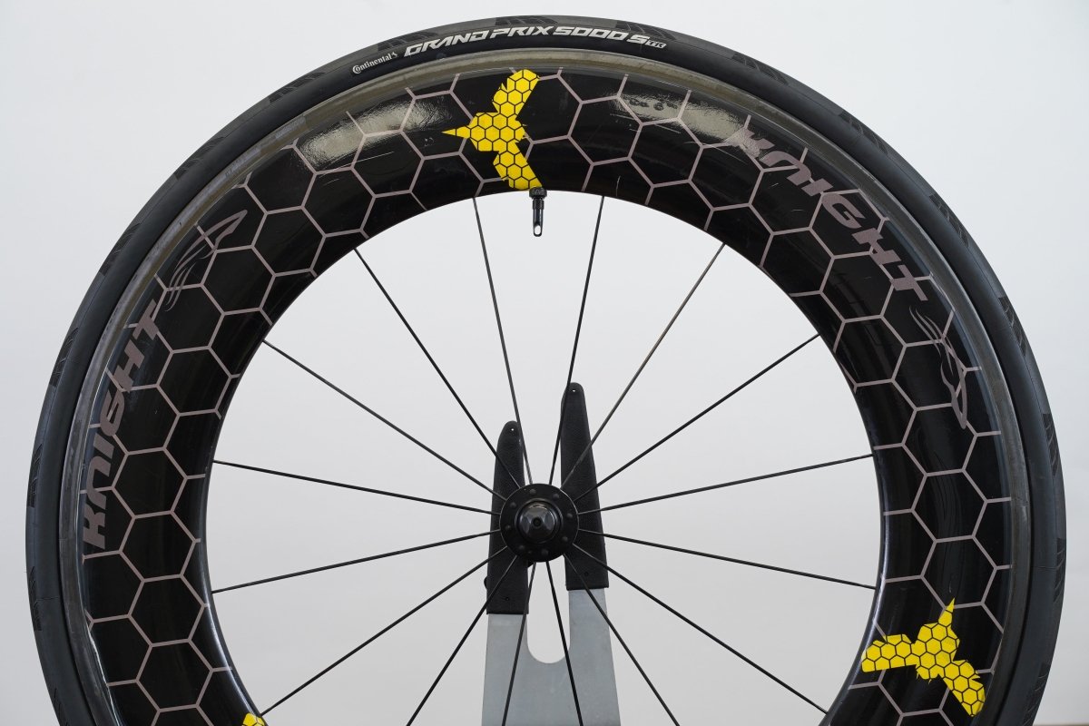 Knight DT Swiss 240 Carbon Clincher Rim Brake Wheelset Shimano/SRAM 11 Speed