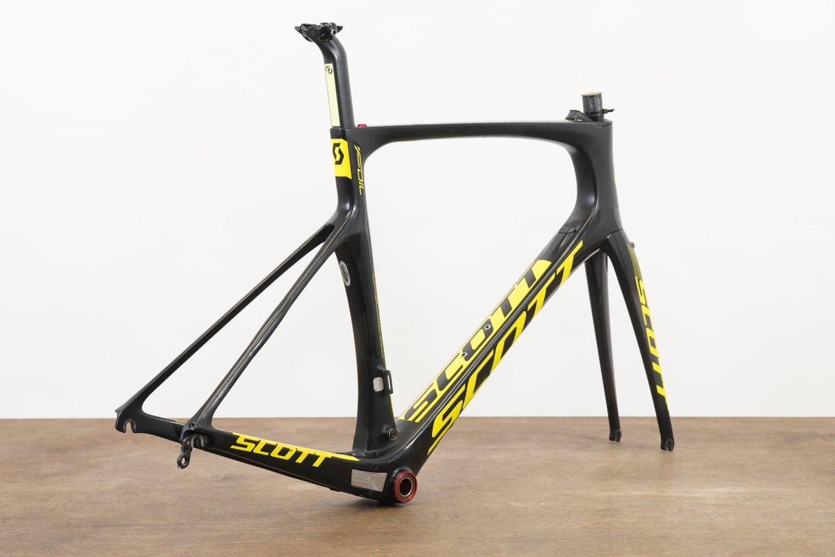 L (56cm) Scott Foil 10 Di2 Carbon Aero Rim Brake Road Frameset *Repaired*