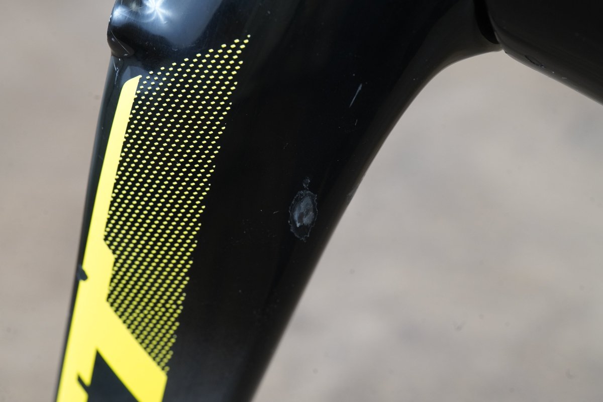 L (56cm) Scott Foil 10 Di2 Carbon Aero Rim Brake Road Frameset *Repaired*