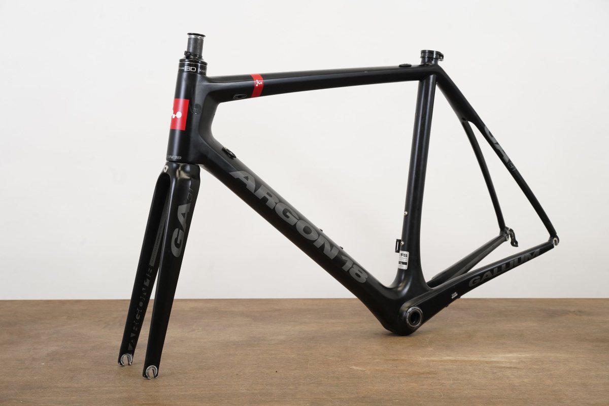 L (Large) Argon 18 Gallium Carbon Aero Rim Brake Road Frameset