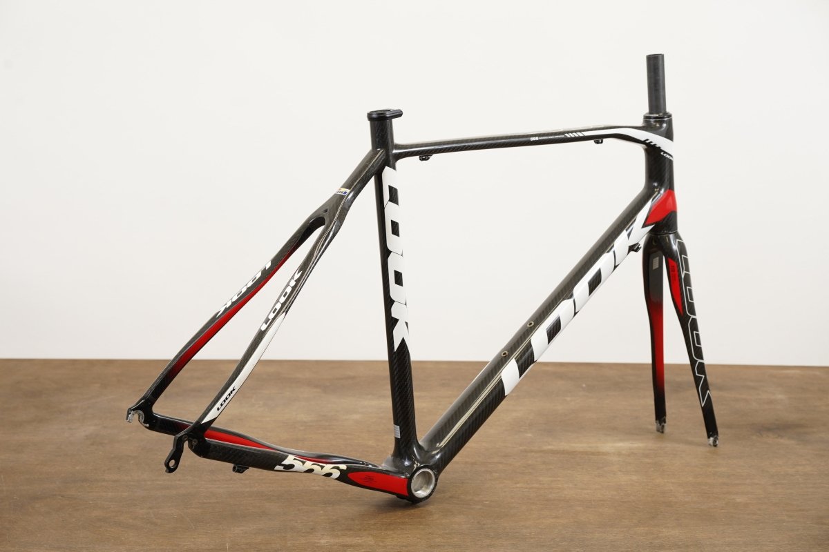 L (Large) LOOK 566 Carbon Rim Brake Road Frameset