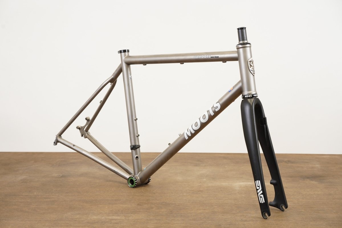 L (Large) Moots Vamoots DR ENVE Titanium Disc Brake Road Frameset