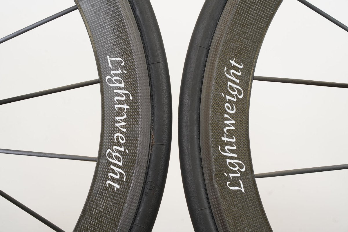 Lightweight Obermayer Carbon Tubular Rim Brake Wheelset Shimano/SRAM 11 Speed
