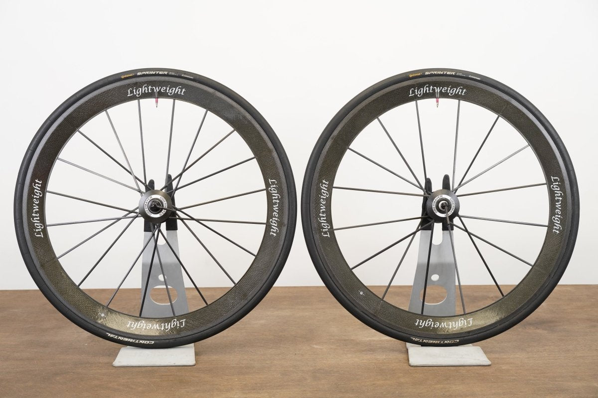 Lightweight Obermayer Carbon Tubular Rim Brake Wheelset Shimano/SRAM 11 Speed