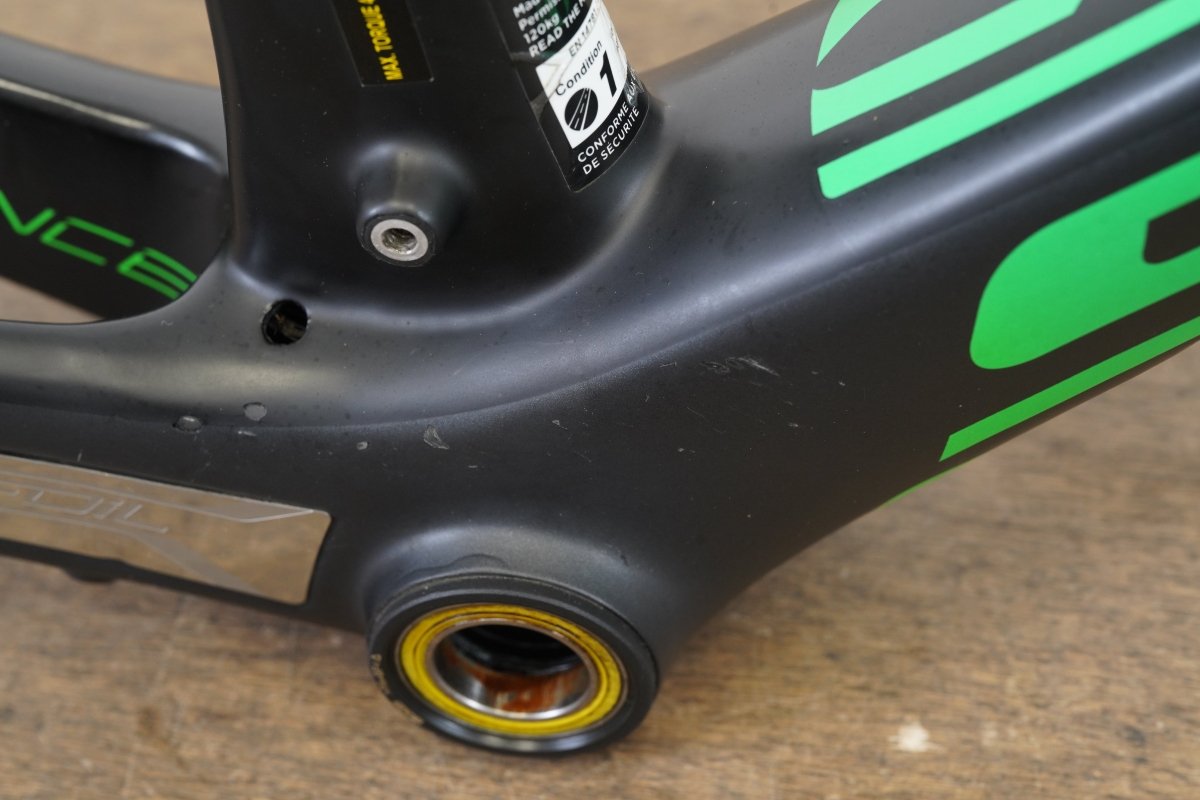 M (54cm) Scott Foil Team Di2 Carbon Aero Rim Brake Road Frameset + Cockpit