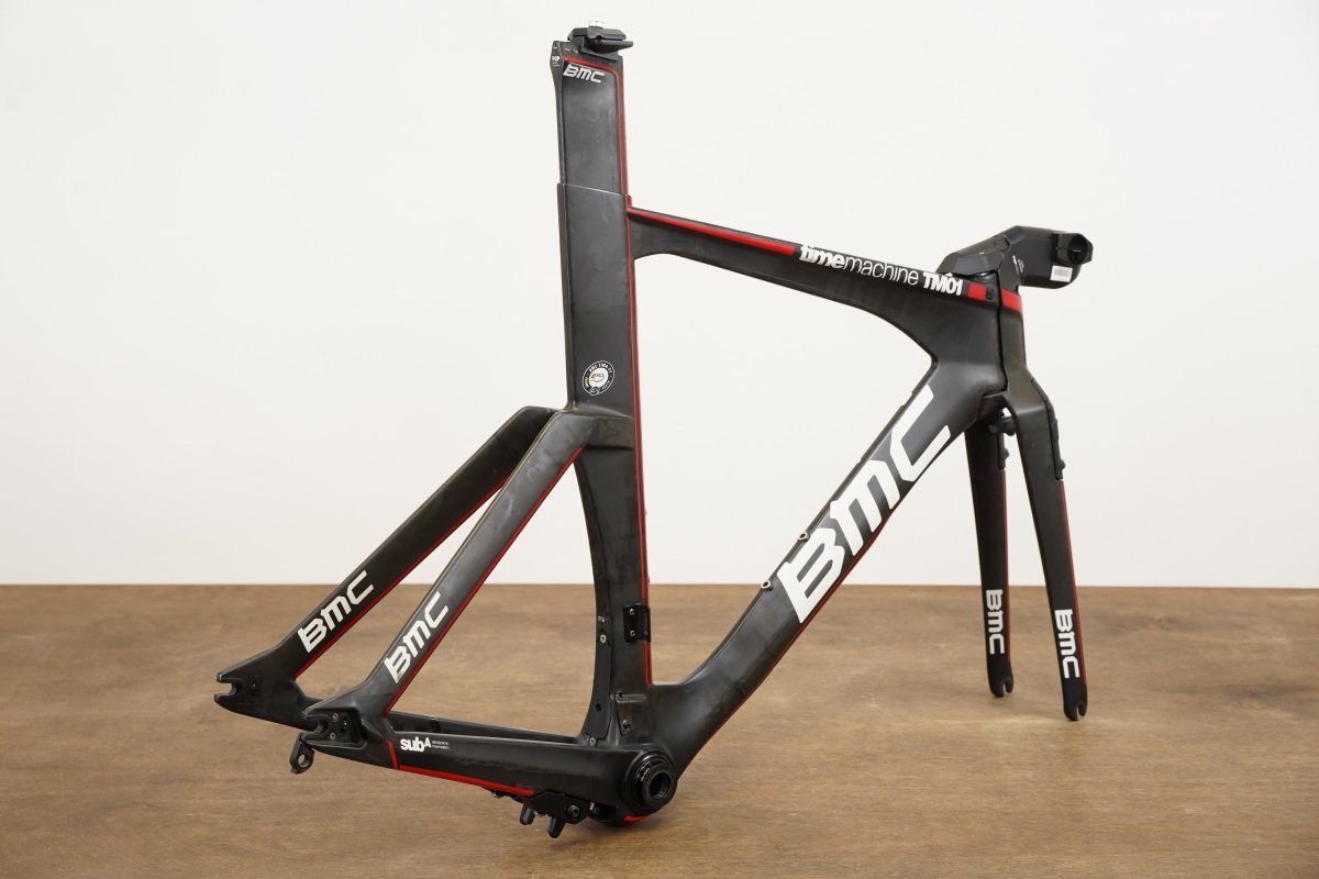 M (Medium) BMC TimeMachine TM01 Carbon Rim Brake TT Triathlon Frameset TM 01