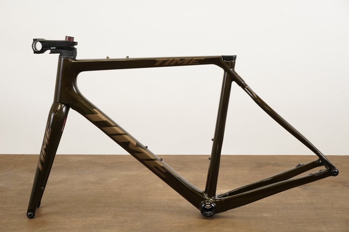 M (Medium) Time Alpe d'Huez 45 Carbon Disc Brake Road Frameset