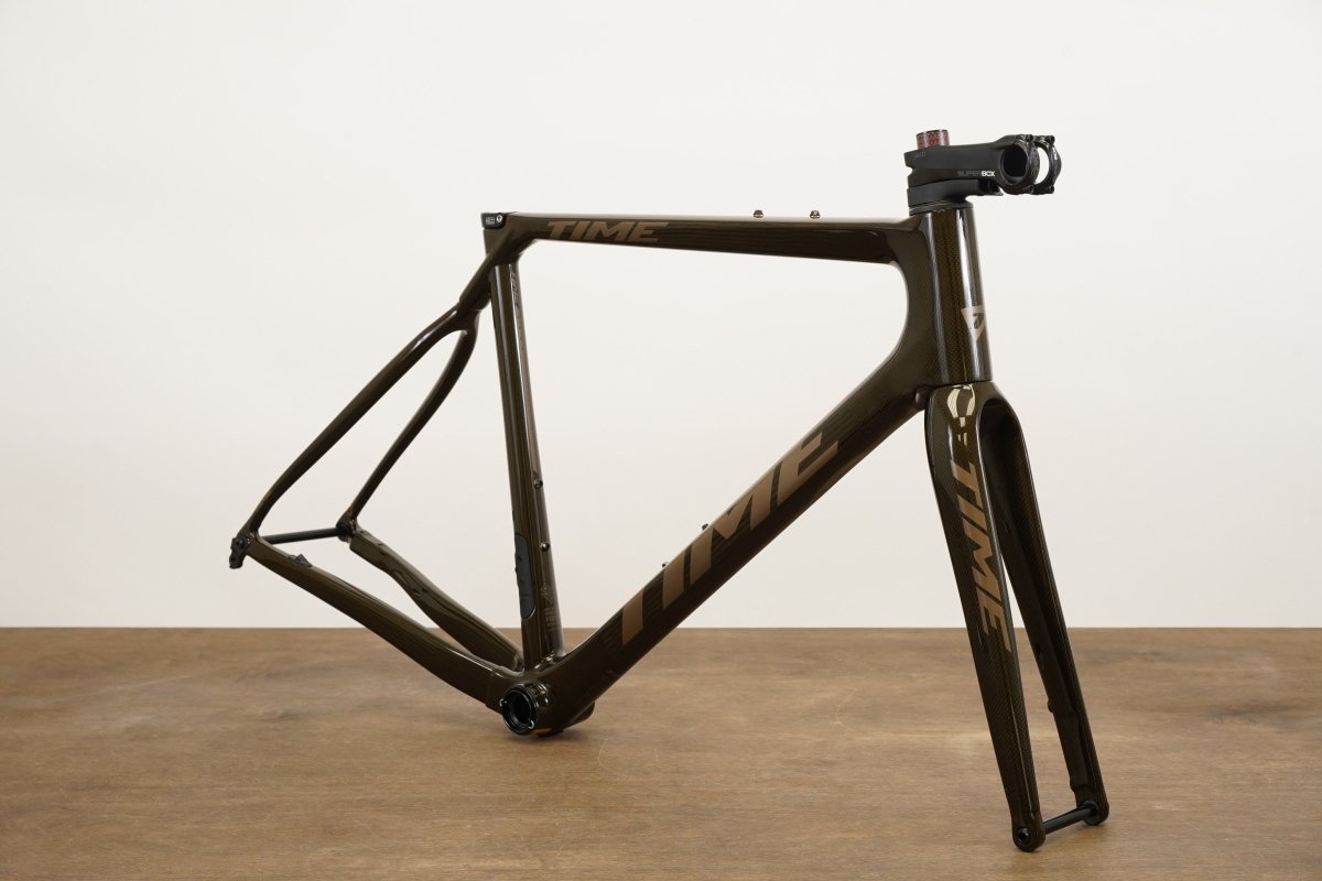 M (Medium) Time Alpe d'Huez 45 Carbon Disc Brake Road Frameset